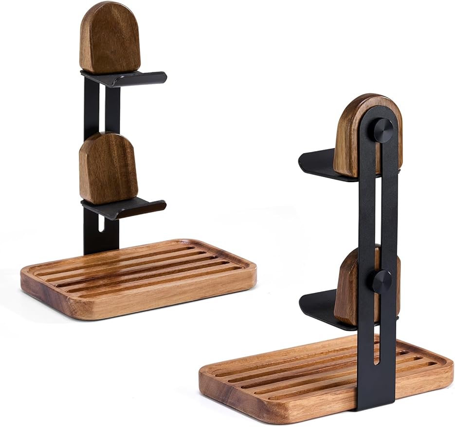 Headset Stand 4 Tiers for Desk, Rotatable Gaming Controller Stand for PS5/PS4/Xbox/Switch2/PS Portal/Phone - Image 2