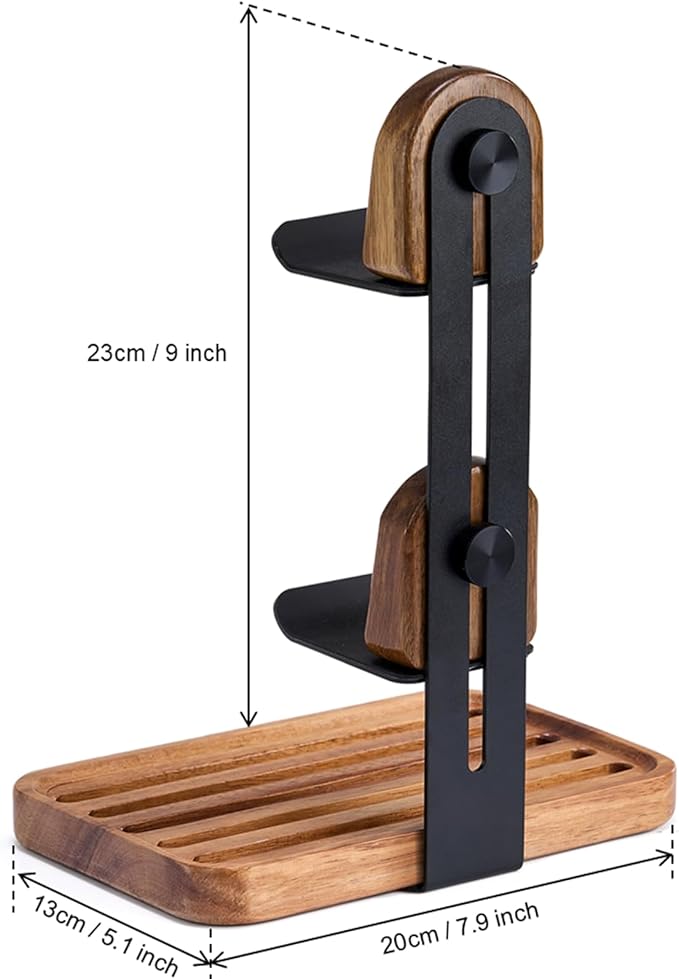 Headset Stand 4 Tiers for Desk, Rotatable Gaming Controller Stand for PS5/PS4/Xbox/Switch2/PS Portal/Phone - Image 3